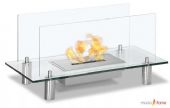 Moda Flame GF203800 Baza Free Standing Floor Indoor Outdoor Ethanol Fireplace; 1 x 1.5 Liter Dual Layer Burner made of 430 Stainless Steel; BTU: 6,000; Flame 12 - 14" High; Burn Time: Approximately 6-8 Hours; Indoor or outdoor safe; Includes: Fireplace, Ethanol Burner Insert (1.5 Liter), Damper Tool; 1 year warranty; Assembled Dimensions 28.3W x 13.7H x 13.7D Inches / 72W x 35H x 35D cm; Product Weight 27.7 lbs / 12.6 kg; UPC 799928942706 (GF203800 GF-203800) 