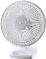 Lasko 2002W Personal Fan, 6" Personal fan, Durable, impact-resistant plastic construction, 2 Whisper-quiet speeds, Easy-grip rotary control, Pivots up and down for focused air, Durable, impact-resistant plastic construction, Ideal for office, kitchen, bedroom and more, Features storage compartment for holding coins and paper clips, UPC 046013337603 ( LASKO2002W LASKO-2002W LASKO 2002W) 