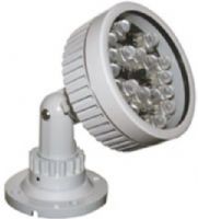 LTS LTIR150 CCTV-IR Illuminators, 18 pcs. Powerful IR LEDs, 500FT. IR Distance, 10° Light Angle, Ideal for Long Range IR Illumination, IP66 Rating for Water Resistance, Auto Activated, DC 12V, 700mA (LTIR-150 LTIR 150) 