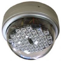 LTS LTIR360 CCTV-IR Illuminators, 48 pcs. Powerful IR LEDs, 20µ LED Size, 556SQFT. IR Distance, 160° Light Angle, Suitable for Indoor Wide-scale Illumination, Ceiling Mount, IP66 Rating for Water Resistance, Auto Activated (LTIR-360 LTIR 360) 