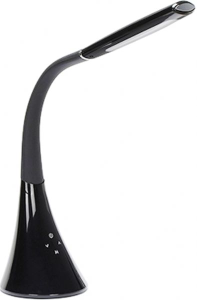 OFM 4010-BLK Led Desk Lamp with Integrated on/off Switch and USB Charging Port, More than 20,000 hours of light, LED lamp perfect for reading, studying or working, Table lamp with 400 lumens of flawless LED light saves energy, Lamp has 4 brightness intensity settings and has 3 color temperature modes, Compact lamp has a detachable cord and built in USB charging port for electronics, UPC 192767000765, Black Finish (4010 4010-BLK 4010 BLK 4010BLK OFM 4010 BLK OFM-4010-BLK OFM4010BLK)