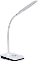 OFM 4015-WHT Core Collection Led Desk Lamp with Touch Activated Switch and Integrated Wireless Charging Station, More than 20,000 hours of light, 420 lumens of flawless LED light saves energy, Lamp creates 3 levels of brightness making personalization simple,Desk lamp is the perfect addition to your home office, dorm room or workspace, UPC 192767000796, White Finish (4015-WHT 4015 WHT 4015WHT OFM4015WHT OFM-4015-WHT OFM 4015 WHT) 