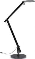 OFM 4020-BLK Led Desk Lamp With 3-IN-1 Desk, Clamp and Wall Mount, 20,000 hours of light, 500 lumens of flawless LED light, Lamp has an integrated on and off switch, Use the clamp feature to create a clip on lamp, Tension cord for stability plus a 25" arm/neck extension, Lamp can be wall mounted or sit on your desk using the base, Black Finish, UPC 192767000802 (4020 OFM4020BLK OFM-4020-BLK OFM 4020 BLK) 