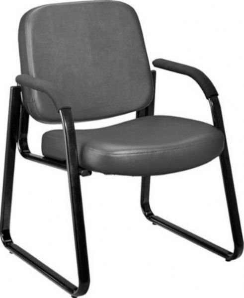 OFM 403-VAM-CHAR Anti-Microbial/Anti-Bacterial Vinyl Guest/Reception Chair with Arms, 3