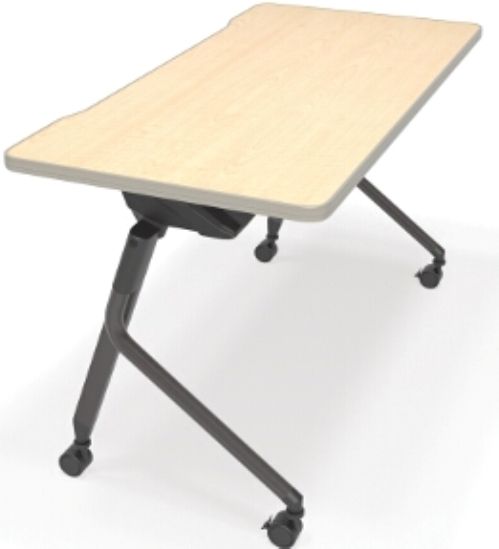 OFM 66122-MPL Mesa Folding/nesting Training Table, Flip up or drop down top, 1