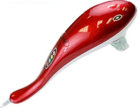 Osaki OS-106A Lite Wand Handheld Massager, 3 speed percussion massage, 4 different massage types. 3 changeable massage heads, Infrared heat application, Tapered curved handle for easy grip and control to reach the toughest of spots, Light weight and sleek design for easy travel, 4 pre-set massage programs with varying frequency, AC110V/50-60Hz Rated voltage, 20W Rated power, UPC 045635443433 (OS-106A OS106A OS 106A)