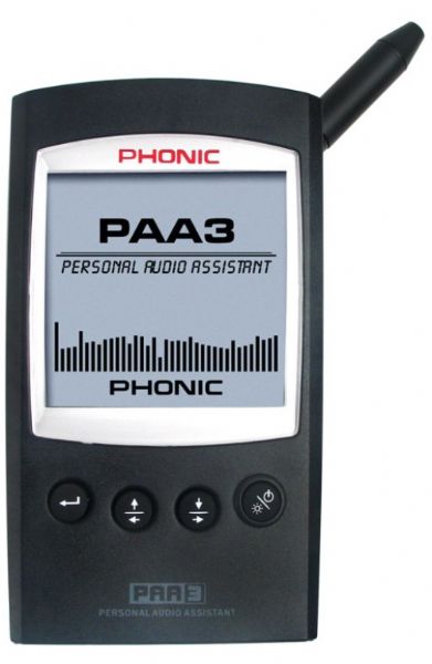 Phonic PAA3 Handheld Audio Analyzer with USB Interface, 31-band Real Time Spectrum Analyzer, 31-band EQ setting value display (Boost/Cut) , RT60 measurement, Built-in calibrated measurement microphone, Phase checker, Memory and average calculation function, SPL meter calibration (PA-A3 PA A3 PAA3 PERFORMER)
