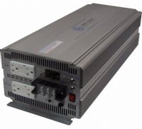 AIMS Power PWRIG500024120S 5000 Watt Pure Sine Power Inverter - 24 volt, 24 V (41V-60V) DC Input Voltage, 120Vac +/- 3% Output Voltage no load, 5000 Watts Continuous, 10000 Watts Surge, Efficiency 91%, 1.3A 24V No Load Current (Fan Off), 2.2A 24V No Load Current (Fan On), 50/60hz Frequency Selection, -25ºC - 79ºC Over Temperature Protection, 40ºC Cooling Fan on Temperature, UPC 840271002798 (PWRIG500024120S PWRIG50-0024120S) 