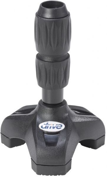 Drive Medical RTL10352TF Flex N Go Tool Free Cane Tip, Helps provide firm footing on most surfaces, Pivoting base maintains a point of contact at all times, Tool-free, easy removable tip for use on most Drive Medical canes, UPC 822383576732 (RTL10352TF RTL-10352-TF RTL 10352 TF DRIVEMEDICALRTL10352TF DRIVEMEDICAL-RTL10352TF DRIVEMEDICAL RTL10352TF)