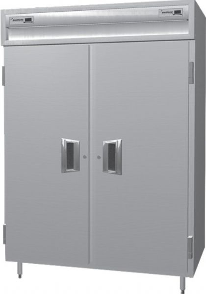 Delfield SADRL2-S Solid Door Dual Temperature Reach In Refrigerator / Freezer, 15 Amps, 60 Hertz, 1 Phase, 115 Volts, Doors Access, 49.3 cu. ft. Capacity, 24.65 cu. ft. Capacity - Freezer, 24.65 cu. ft. Capacity - Refrigerator, Swing Door Style, Solid Door Type, 1/2 HP Horsepower - Freezer, 1/4 HP Horsepower - Refrigerator, 2 Number of Doors, 6 Number of Shelves, 2 Sections, UPC 400010728268 (SADRL2-S SADRL2 S SADRL2S)