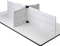 Safco 1948TN Hideout Privacy Panel Plus Kit, "T" Personal Privacy Panel Kit contains: 1 - 36"W x 17.50" H panel, 2 - 18" W x 17.50" H panels and 2 - T-connectors, Plus Personal Privacy Panel Kit contains: 2 - 36" W x 17.50" H panels, 2 - 18" W x 17.50" H panels and 2 Plus-connectors, Stand-alone privacy panel and connectors can be used on any table or desktop for quick and easy space division, Tan Finish, UPC 073555194845 (SAFCO1948TN SAFCO-1948-TN SAFCO 1948 TN 1948TN 1948-TN 1948 TN) 