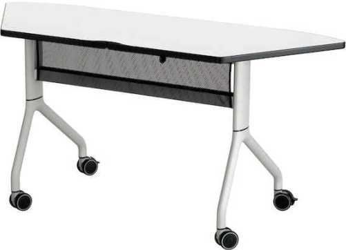 Safco 2040DWSL Rumba Trapezoid Table  60