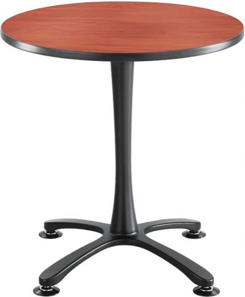 Safco 2470CYBL Cha-Cha Sitting-Height X-Base Round Table, 1
