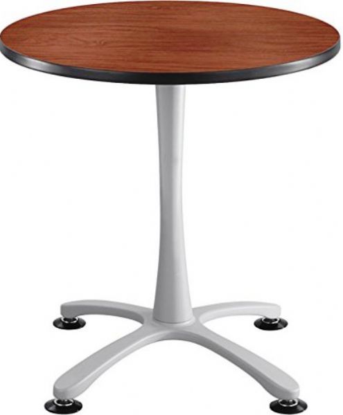 Safco 2470CYSL Cha-Cha Sitting-Height X-Base Round Table, 1