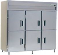 Delfield SAH3-SH Solid Half Door Three Section Reach In Heated Holding Cabinet - Specification Line, 17.8 Amps, 60 Hertz, 1 Phase, 120/208-240 Voltage, 1,080 - 2,160 Watts Wattage, Full Height Cabinet Size, 78.89 cu. ft. Capacity, Thermostatic Control, Solid Door, Shelves Interior Configuration, 6 Number of Doors, 3 Sections, Easy-to-use electronic controls, 6" adjustable stainless steel legs, Exterior digital thermometer, UPC 400010729104 (SAH3-SH SAH3 SH SAH3SH) 