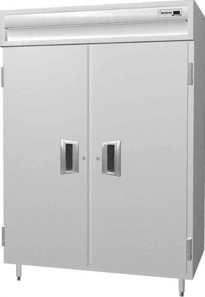 Delfield SAR2-S Two Section Solid Door Reach In Refrigerator - Specification Line, 9.5 Amps, 60 Hertz, 1 Phase, 115 Volts, Doors Access, 52 cu. ft. Capacity, Swing Door Style, Solid Door, 1/3 HP Horsepower, Freestanding Installation, 2 Number of Doors, 6 Number of Shelves, 2 Sections, 33 - 40 Degrees F Temperature Range, 52