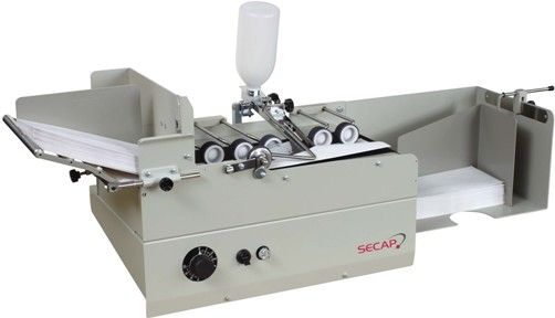 Secap 720L Automatic Envelope Sealer - Auto Start/Stop Sealer with Large Envelope Tray 14