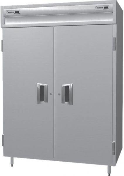 Delfield SMDFL2-S Solid Door Dual Temperature Reach In Refrigerator / Freezer - Specification Line, 15 Amps, 60 Hertz, 1 Phase, 115 Volts, Doors Access, 49.3 cu. ft. Capacity, 24.65 cu. ft. Capacity - Freezer, 24.65 cu. ft. Capacity - Refrigerator, Swing Door Style, Solid Door, 1/2 HP Horsepower - Freezer, 1/4 HP Horsepower - Refrigerator, 2 Number of Doors, 6 Number of Shelves, 2 Sections, 25.60