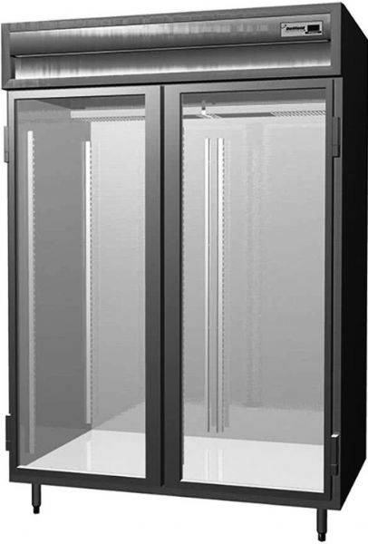 Delfield SMDRL2-G Glass Door Dual Temperature Reach In Refrigerator / Freezer - Specification Line, 8 Amps, 60 Hertz, 1 Phase, 115 Volts, Doors Access, 49.92 cu. ft. Capacity, 24.96 cu. ft. Capacity - Freezer, 24.96 cu. ft. Capacity - Refrigerator, 1/2 HP Horsepower - Freezer, 1/4 HP Horsepower - Refrigerator, 2 Number of Doors, 6 Number of Shelves, 2 Sections, 52