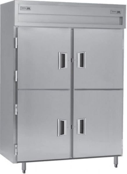 Delfield SMDRP2-SH Solid Half Door Dual Temperature Reach In Pass-Through Refrigerator / Freezer - Specification Line, 15 Amps, 60 Hertz, 1 Phase, 115 Volts, Doors Access, 49.92 cu. ft. Capacity, 24.96 cu. ft. Capacity - Freezer, 24.96 cu. ft. Capacity - Refrigerator, 1/2 HP Horsepower - Freezer, 1/4 HP Horsepower - Refrigerator, 4 Number of Doors, 6 Number of Shelves, 2 Sections, Swing Door Style, Solid Door, UPC 400010728657 (SMDRP2-SH SMDRP2 SH SMDRP2SH)