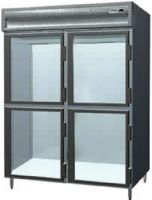 Delfield SMH2-GH Glass Half Door Two Section Reach In Heated Holding Cabinet - Specification Line, 16 Amps, 60 Hertz, 1 Phase, 120/208-240 Voltage, 1,080 - 2,160 Watts, Full Height Cabinet Size, 51.92 cu. ft. Capacity, Clear Door, 4 Number of Doors, 2 Sections, 6" adjustable stainless steel legs, Exterior digital thermometer, High/low temperature alarm, Easy-to-use electronic controls, UPC 400010729203 (SMH2-GH SMH2 GH SMH2GH) 