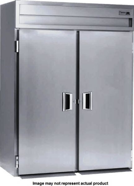 Delfield SMHPT2-S Solid Door Two Section Reach In Pass-Through Heated Holding Cabinet - Specification Line, 16 Amps, 60 Hertz, 1 Phase, 120/208-240 Voltage, 1,080 - 2,160 Watts, Full Height Cabinet Size, 51.92 cu. ft. Capacity, Thermostatic Control, Solid Door, 4 Number of Doors, 2 Sections, 6