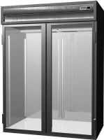 Delfield SMHRI2-G Two Section Glass Door Roll In Heated Holding Cabinet - Specification Line, 16 Amps, 60 Hertz, 1 Phase, 120/208-240 Voltage, 1,080 - 2,160 Watts, Full Height Cabinet Siz, 74.72 cu. ft. Capacity, Thermostatic Control, Clear Door, 2 Number of Doors, 2 Sections, Exterior digital thermometer, High/low temperature alarm, Accommodates one 28.50" x 27.25" x 72" pan rack, UPC 400010732647 (SMHRI2-G SMHRI2 G SMHRI2G) 