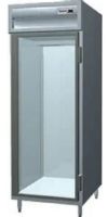 Delfield SMR1-G One Section Glass Door Reach In Refrigerator - Specification Line, 6 Amps, 60 Hertz, 1 Phase, 115 Volts, Swing Door, Glass Door, 1/4 HP Horsepower, Freestanding Installation, 1 Number of Doors, 3 Number of Shelves, 1 Sections, 25" W x 30" D x 58" H Interior Dimensions, 6" adjustable stainless steel legs, Top Mounted Compressor Location, UPC 400010725045 (SMR1-G SMR1 G SMR1G) 