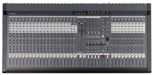 Phonic Sonic Station 32 Non-powered Mixer, 30 Mic preamps, Dual digital effect engines, each with 16 programs plus one main parameter control, tap delay and foot switch jacks, 28 direct outputs with pre-fader switch for multi-track recording (SonicStation32 SonicStation 32)