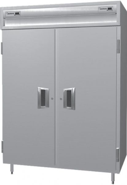 Delfield SSDFL2-S Solid Door Dual Temperature Reach In Refrigerator / Freezer - Specification Line, 15 Amps, 60 Hertz, 1 Phase, 115 Volts, Doors Access, 49.3 cu. ft. Capacity, 24.65 cu. ft. Capacity - Freezer, 24.65 cu. ft. Capacity - Refrigerator, 1/2 HP Horsepower - Freezer, 1/4 HP Horsepower - Refrigerator, 2 Number of Doors, 6 Number of Shelves, 2 Sections, Swing Door Style, Solid Door, 25.06