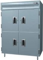 Delfield SSDRL2-SH Solid Half Door Dual Temperature Reach In Refrigerator / Freezer - Specification Line, 15 Amps, 60 Hertz, 1 Phase, 115 Volts, Doors Access, 49.30 cu. ft. Capacity, 24.65 cu. ft. Capacity - Freezer, 24.65 cu. ft. Capacity - Refrigerator, Swing Door Style, Solid Door, 1/2 HP Horsepower - Freezer, 1/4 HP Horsepower - Refrigerator, 4 Number of Doors, 6 Number of Shelves, 2 Sections, 52" W x 31" D x 58" H Interior Dimensions, UPC 400010728114 (SSDRL2-SH SSDRL2 SH SSDRL2SH) 
