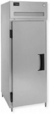 Delfield SSF1N-S Stainless Steel One Section Solid Door Narrow Reach In Freezer - Specification Line, 7.8 Amps, 60 Hertz, 1 Phase, 115 Volts, Doors Access, 21 cu. ft. Capacity, Top Mounted Compressor Location, All Stainless Steel Construction, Swing Door Style, Solid Door, 1/2 HP Horsepower - Freezer, Freestanding Installation, 1 Number of Doors, 3 Number of Shelves, 1 Sections, 6" adjustable stainless steel legs, UPC 400010730957 (SSF1N-S SSF1N S SSF1NS) 