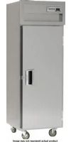 Delfield SSR1S-S Stainless Steel One Section Solid Door Shallow Reach In Refrigerator - Specification Line, 6.8 Amps, 60 Hertz, 1 Phase, 115 Volts, Doors Access, 18 cu. ft. Capacity, Swing Door Style, Solid Door, 1/4 HP Horsepower, Freestanding Installation, 1 Number of Doors, 3 Number of Shelves, 1 Sections, 6" adjustable stainless steel legs, 25" W x 22" D x 58" H Interior Dimensions, UPC 400010726271 (SSR1S-S SSR1S S SSR1SS) 