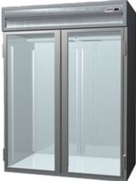 Delfield SSRRI2-G Stainless Steel Two Section Glass Door Roll In Refrigerator - Specification Line, 16 Amps, 60 Hertz, 1 Phase, 115 Volts, Doors Access, 74.72 cu. ft. Capacity, Swing Door, Glass Door, 1/2 HP Horsepower, 2 Number of Doors, 2 Rack Capacity, 2 Sections, 62" W x 30" D x 72" H Interior Dimensions, Accommodates one 28.50" x 27.25" x 72" pan rack, UPC 400010731428 (SSRRI2-G SSRRI2 G SSRRI2G) 