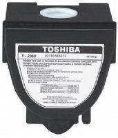 Toshiba T2060 Laser Toner Cartridge, Black Color, 7500 pages Cartridge duty cycle, Copier Print technology, OEM Type, New Genuine Original OEM Toshiba (T2060 T-2060 T 2060)