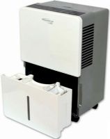Soleus Air TDA45E Energy Star Portable Dehumidifier, 45 Pints, 190 H/170 M/150 L CFM, 3.6 Amps, Digital humidistat, Low temperature operation down to 41° F, 3 Fan speeds, Loss of power protection with auto restart, Automatic shut-off with bucket full indicator and alarm, Automatic defrost, Automatic Shut-off timer, UPC 840505100207 (TDA45E TDA-45-E TDA 45 E) 